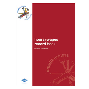 SBE9 - Hours & Wages Record Book