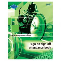 SOSO - Sign On Sign Off Attendance Book
