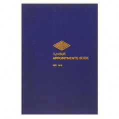 1412 - 1/4 Hour Appointment Book