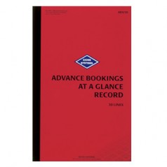 ADV30 - 30 Line Advance Bookings at a Glance Record